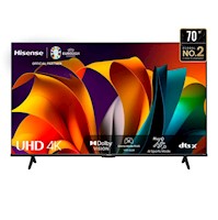 TV Hisense 70" LED 4K UHD Vidaa 70A6N